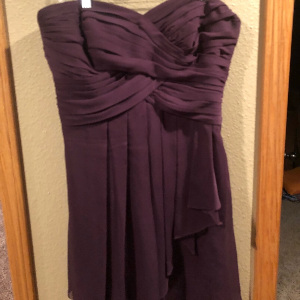 Plum bridesmaid/semi formal dress